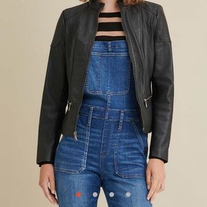 Wilson’s Leather “Caitlin Scuba Leather Jacket” XS